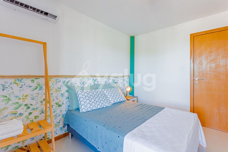 Apartamento 2 Suítes Pé na Areia, Itacimirim