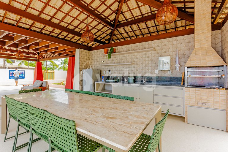 Apartamento 2 Suítes Pé na Areia, Itacimirim
