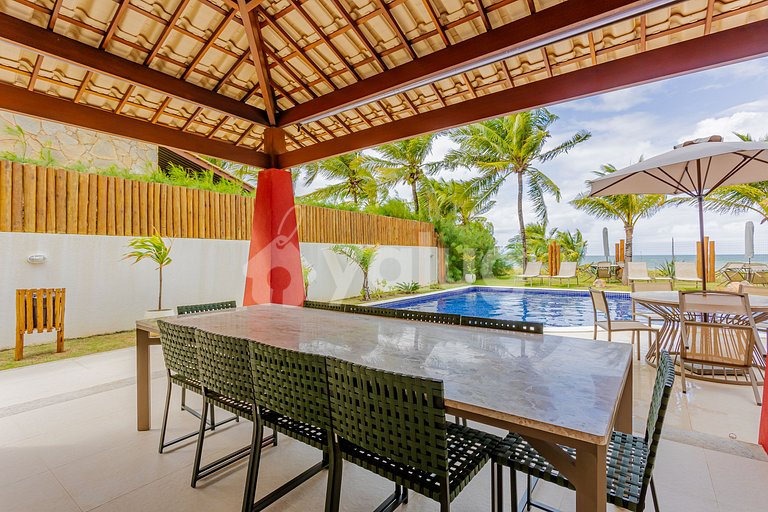 Apartamento 2 Suítes Pé na Areia, Itacimirim