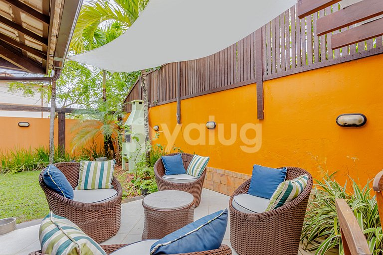 Linda Casa 4 Suítes a 300m da Praia, Itacimirim