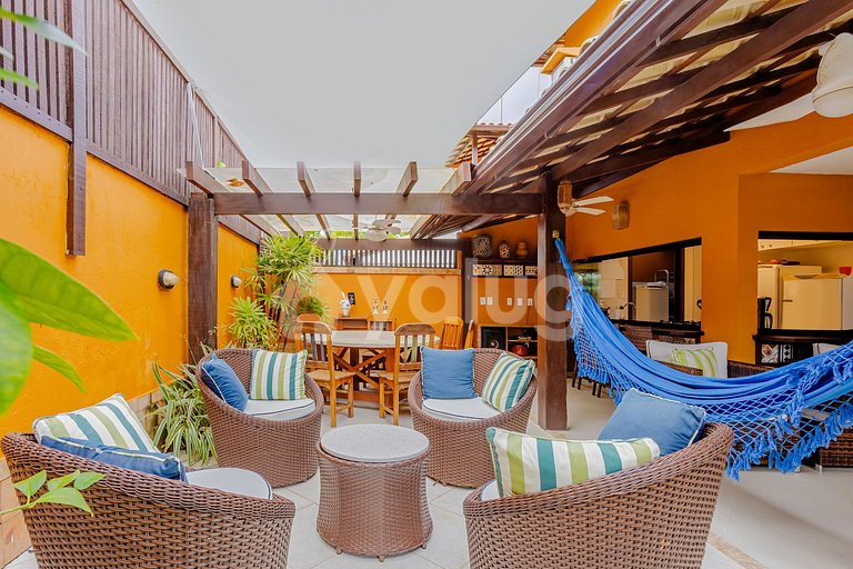 Linda Casa 4 Suítes a 300m da Praia, Itacimirim