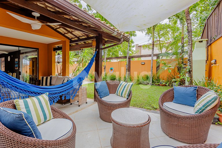 Linda Casa 4 Suítes a 300m da Praia, Itacimirim