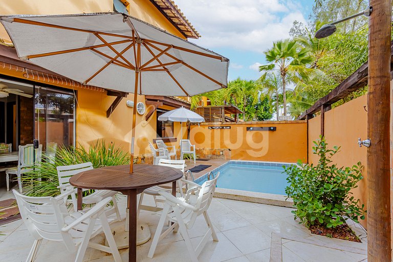 Linda Casa 4 Suítes a 300m da Praia, Itacimirim