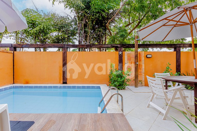 Linda Casa 4 Suítes a 300m da Praia, Itacimirim