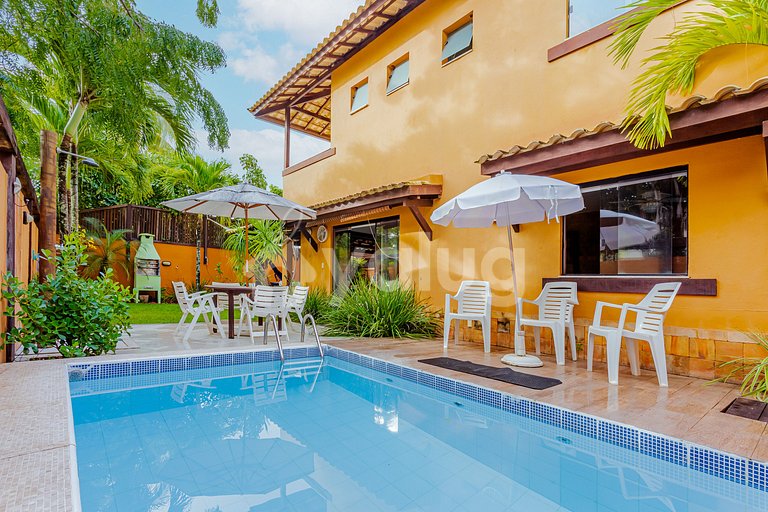 Linda Casa 4 Suítes a 300m da Praia, Itacimirim