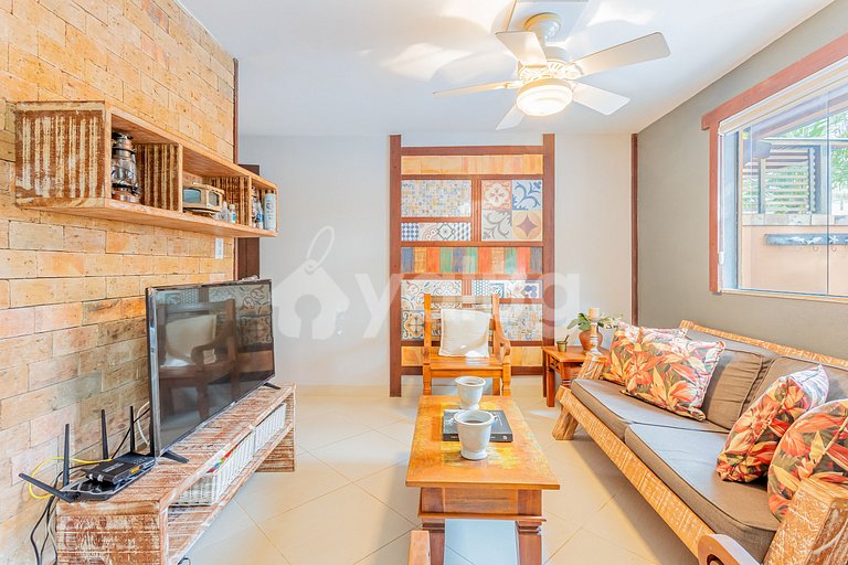 Linda Casa 4 Suítes a 300m da Praia, Itacimirim