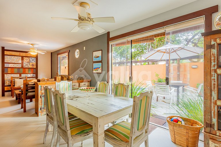 Linda Casa 4 Suítes a 300m da Praia, Itacimirim