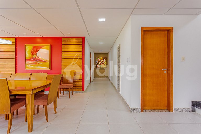 Casa 8 Suites, 50m de la Playa con Mucama Incluida Guarajuba