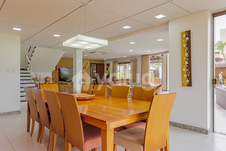 Casa 8 Suites, 50m de la Playa con Mucama Incluida Guarajuba