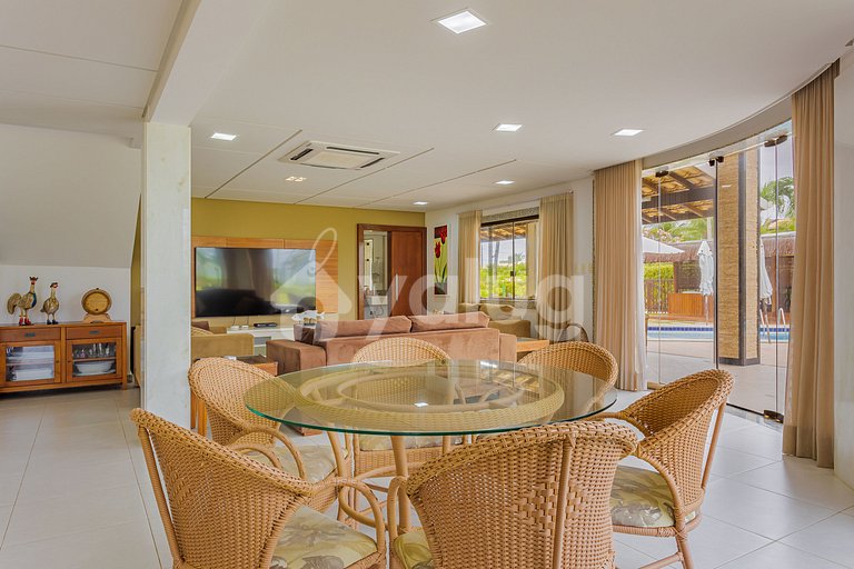 Casa 8 Suites, 50m de la Playa con Mucama Incluida Guarajuba