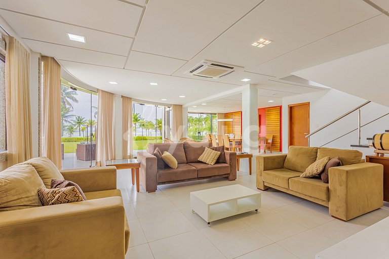 Casa 8 Suites, 50m de la Playa con Mucama Incluida Guarajuba
