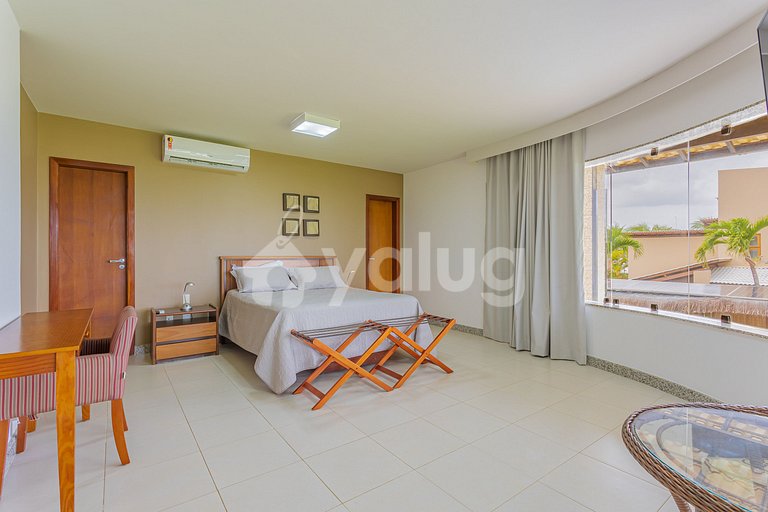 Casa 8 Suites, 50m de la Playa con Mucama Incluida Guarajuba