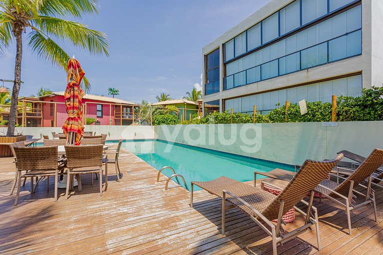 Apartment 3/4 Foot in the Sand - Itacimirim Exclusive