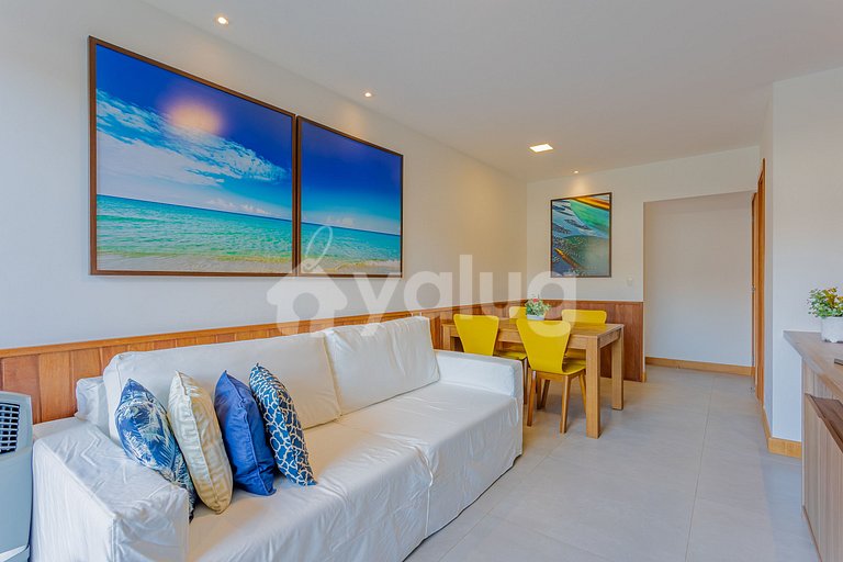Apartment 3/4 Foot in the Sand - Itacimirim Exclusive