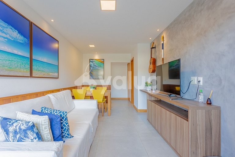 Apartment 3/4 Foot in the Sand - Itacimirim Exclusive