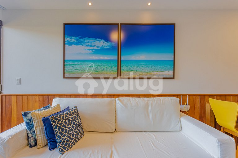 Apartment 3/4 Foot in the Sand - Itacimirim Exclusive