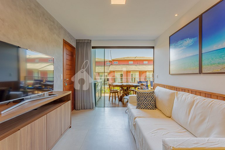 Apartment 3/4 Foot in the Sand - Itacimirim Exclusive