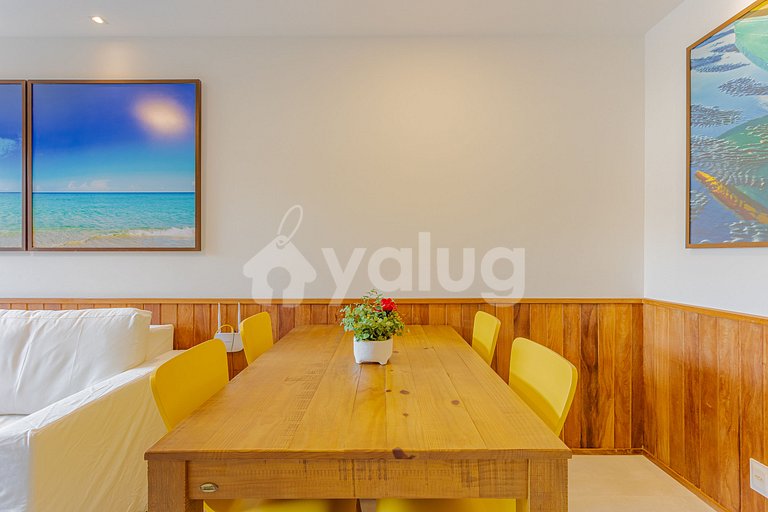Apartment 3/4 Foot in the Sand - Itacimirim Exclusive