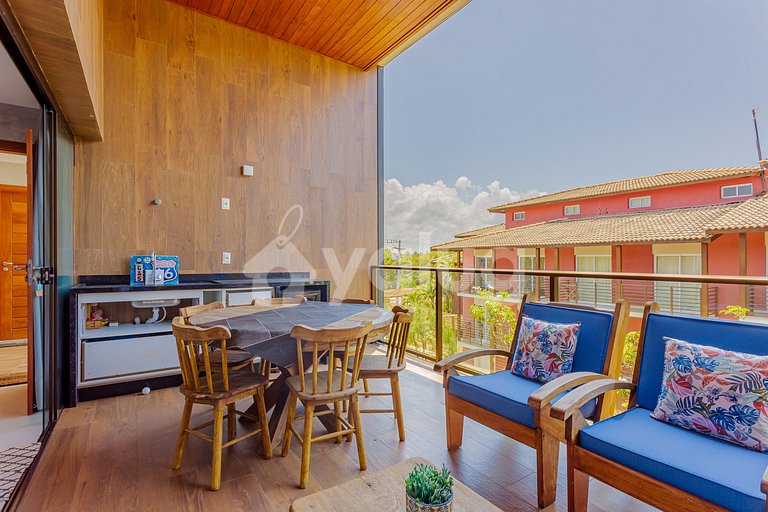 Apartment 3/4 Foot in the Sand - Itacimirim Exclusive