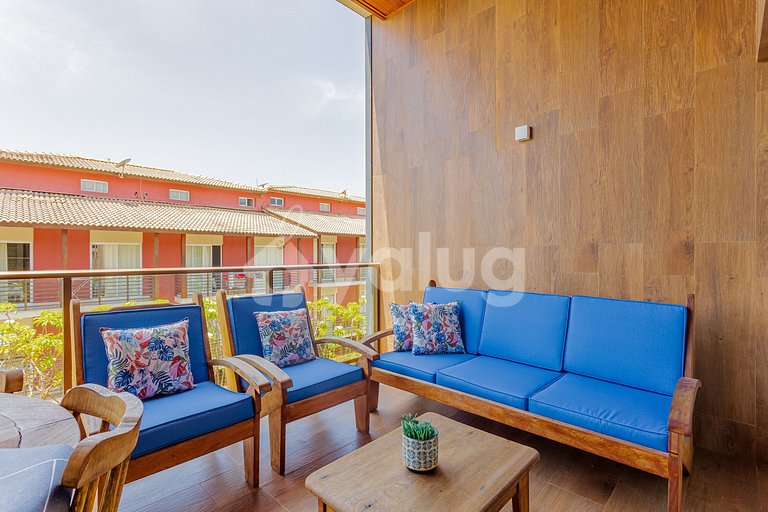 Apartment 3/4 Foot in the Sand - Itacimirim Exclusive