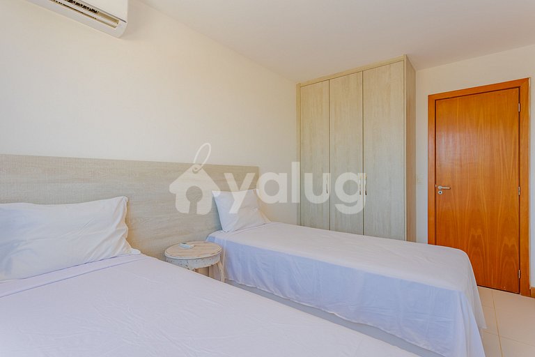Apartment 3/4 Foot in the Sand - Itacimirim Exclusive