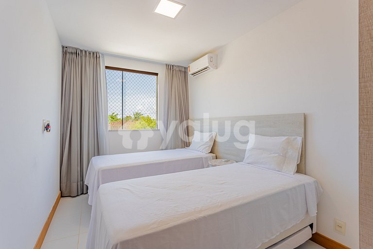 Apartment 3/4 Foot in the Sand - Itacimirim Exclusive