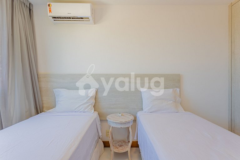 Apartment 3/4 Foot in the Sand - Itacimirim Exclusive