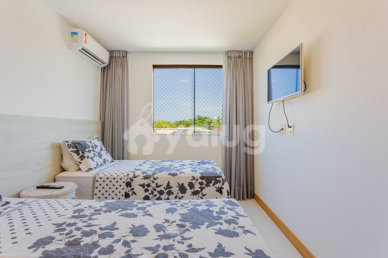 Apartment 3/4 Foot in the Sand - Itacimirim Exclusive
