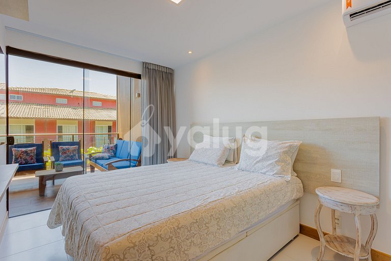Apartment 3/4 Foot in the Sand - Itacimirim Exclusive