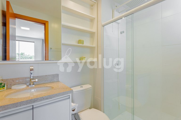 Apartment 3/4 Foot in the Sand - Itacimirim Exclusive