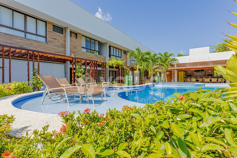 Apartment 3/4 Foot in the Sand - Itacimirim Exclusive
