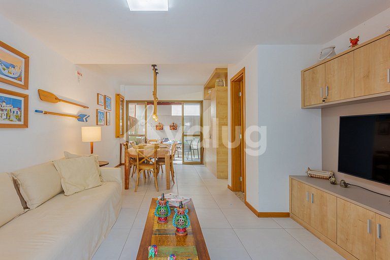 Apartment 3/4 Foot in the Sand - Itacimirim Exclusive