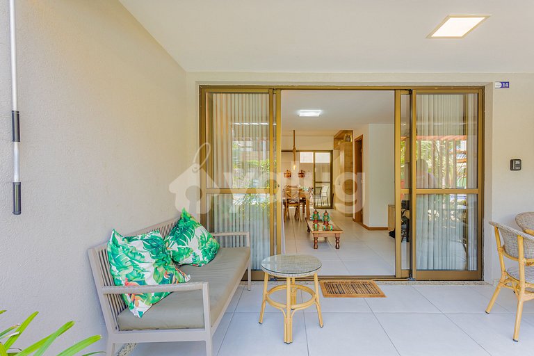 Apartment 3/4 Foot in the Sand - Itacimirim Exclusive