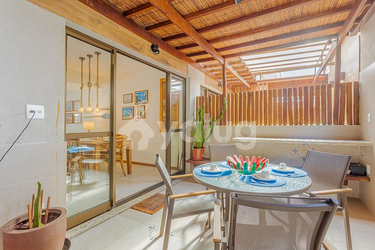 Apartment 3/4 Foot in the Sand - Itacimirim Exclusive
