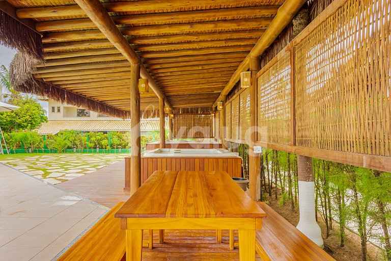 Casa 8 Suites, 50m de la Playa con Mucama Incluida Guarajuba