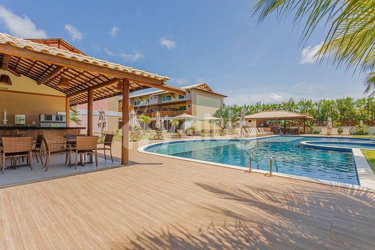 Apartamento 2 Suítes Pé na Areia