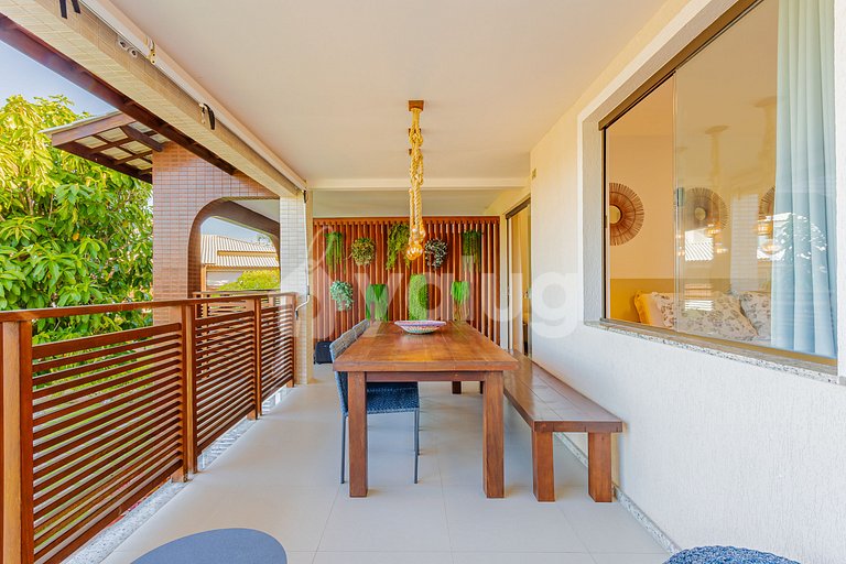 Hermoso apartamento 3 suites a 150 m de Praia da Espera