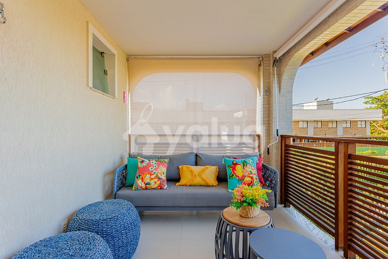 Hermoso apartamento 3 suites a 150 m de Praia da Espera