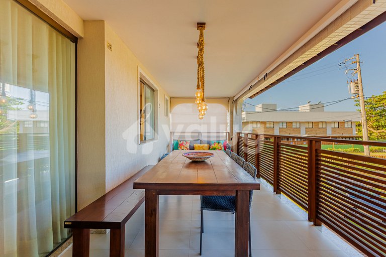 Hermoso apartamento 3 suites a 150 m de Praia da Espera