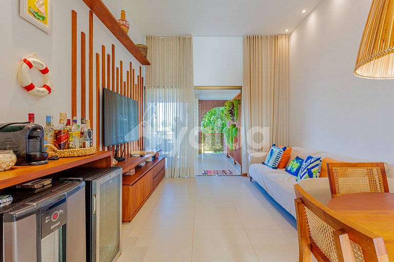 Hermoso apartamento 3 suites a 150 m de Praia da Espera