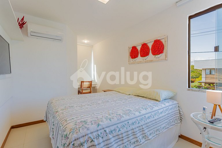 Hermoso apartamento 3 suites a 150 m de Praia da Espera