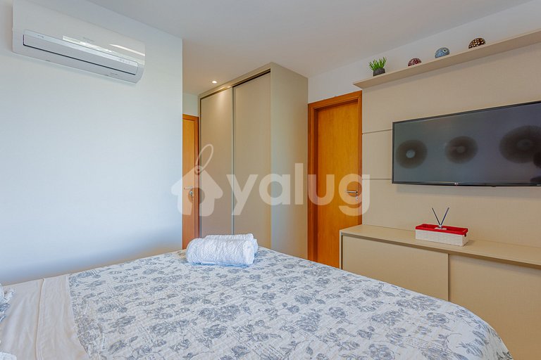 Hermoso apartamento 3 suites a 150 m de Praia da Espera