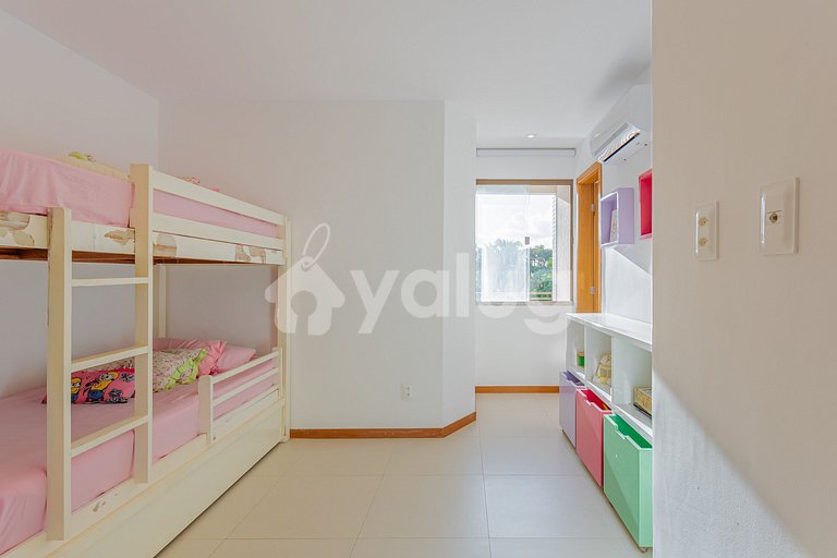 Hermoso apartamento 3 suites a 150 m de Praia da Espera