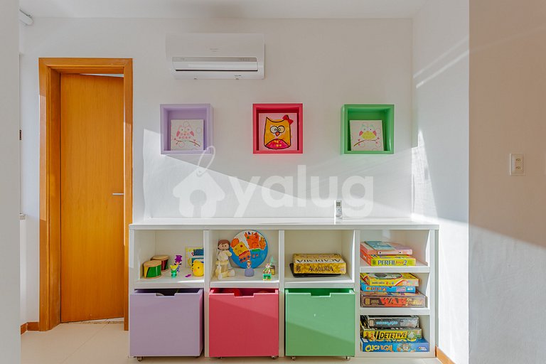 Hermoso apartamento 3 suites a 150 m de Praia da Espera