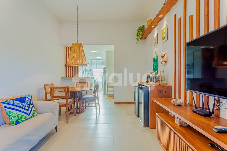 Hermoso apartamento 3 suites a 150 m de Praia da Espera