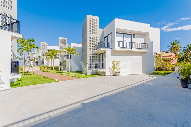 Apt 3 habitaciones acogedoras, Pé na Areia