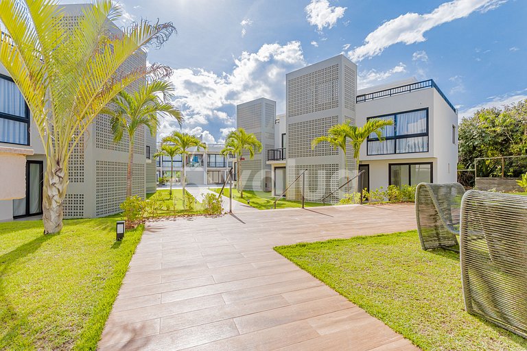 Apt 3 habitaciones acogedoras, Pé na Areia