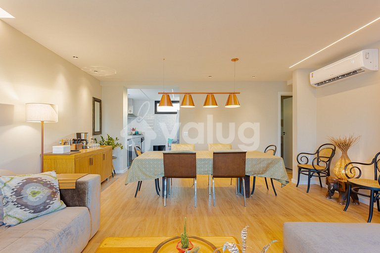 Apt 3 Cozy Bedrooms, Pé na Areia