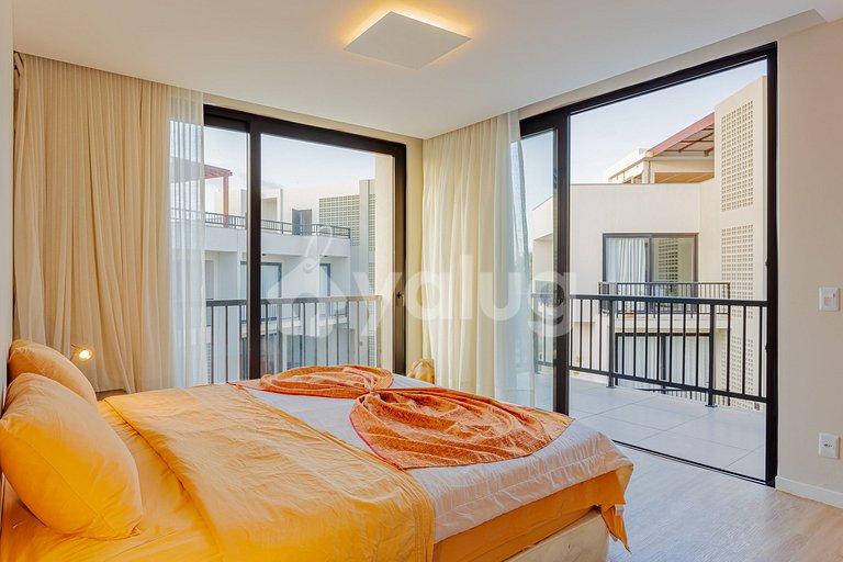Apt 3 Cozy Bedrooms, Pé na Areia