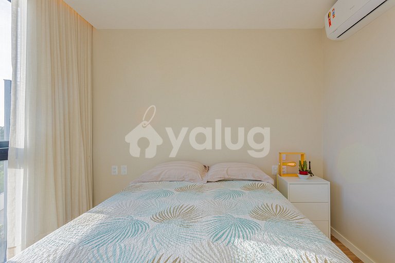 Apt 3 Cozy Bedrooms, Pé na Areia